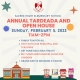 Come to the Tardeada and Open House on February 5th!
