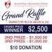 Buy Your Tickets!  Be the Grand Prize Winner for Our Raffle!