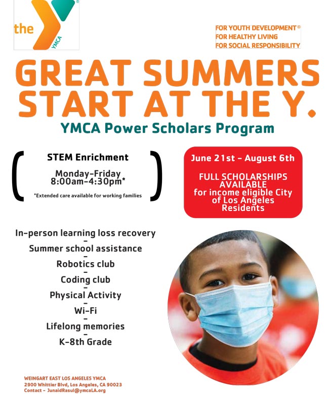 YMCA Summer Programs and Scholarships Sacred Heart Elementary School